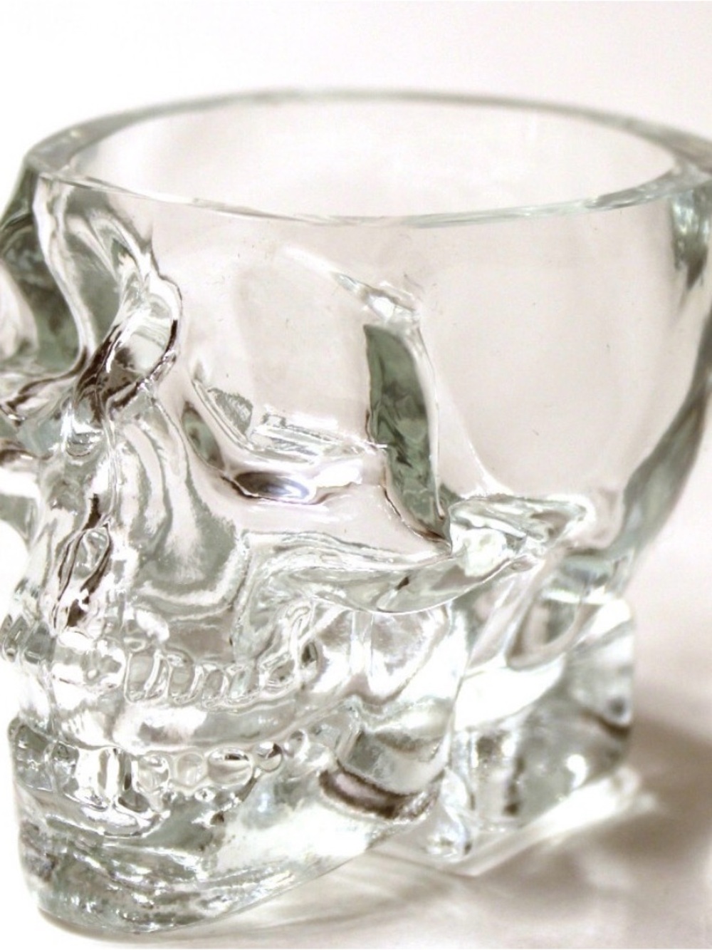 Pair of Crystal Head Vodka 2oz Shot Glasses